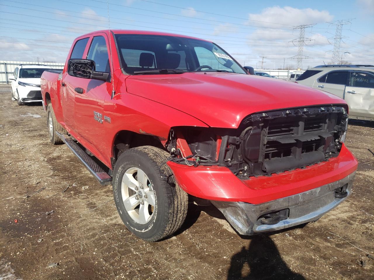 RAM 1500 ST 2016 with VIN 1C6RR7ST7GS156460 - Photo from auction