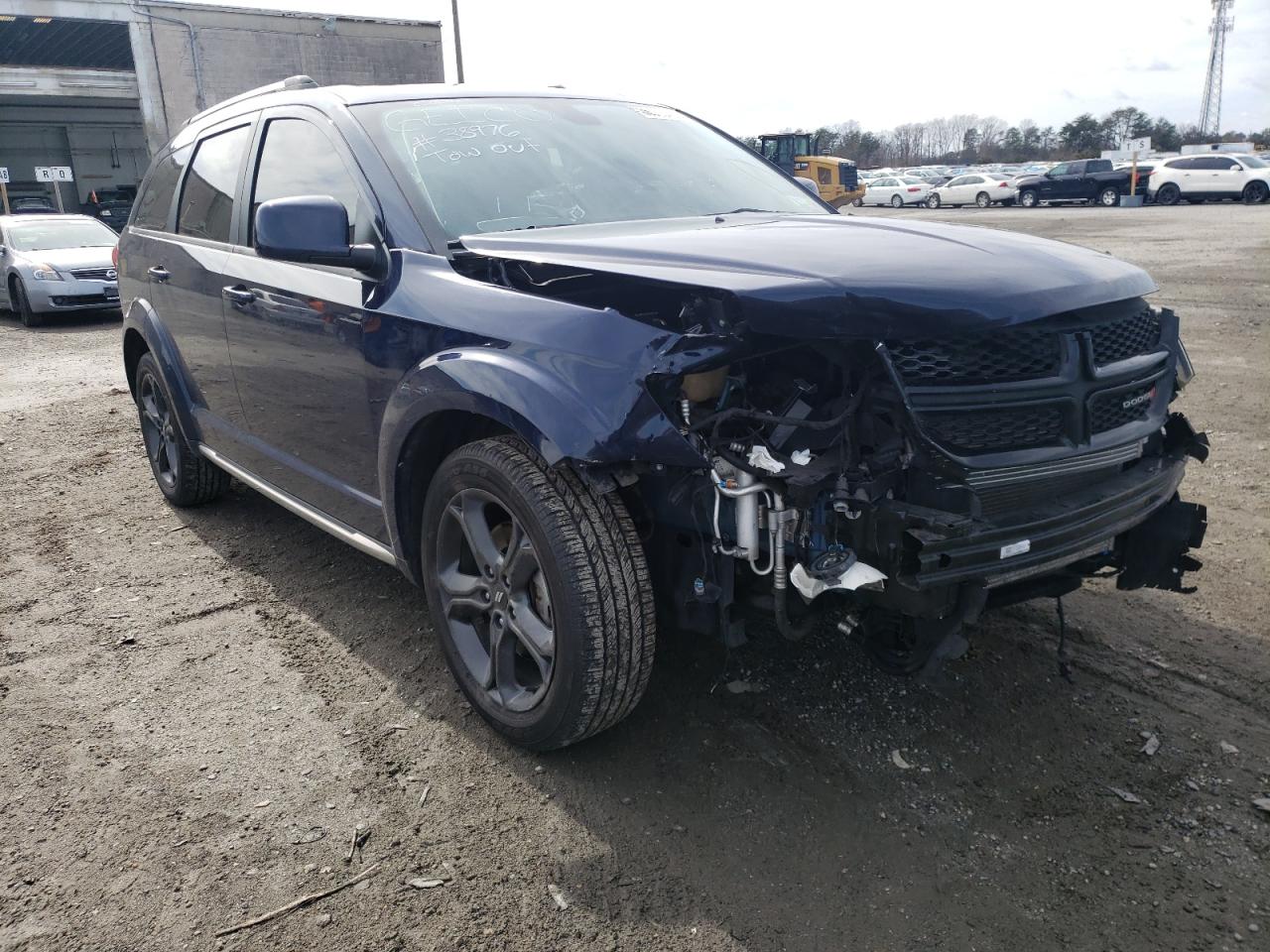 DODGE JOURNEY CR 2018 with VIN 3C4PDCGG9JT503568 - Photo from auction