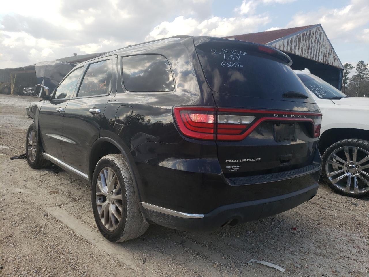Photo 3 from auction – 2017 DODGE DURANGO SX with VIN 1C4RDHAG1HC636426