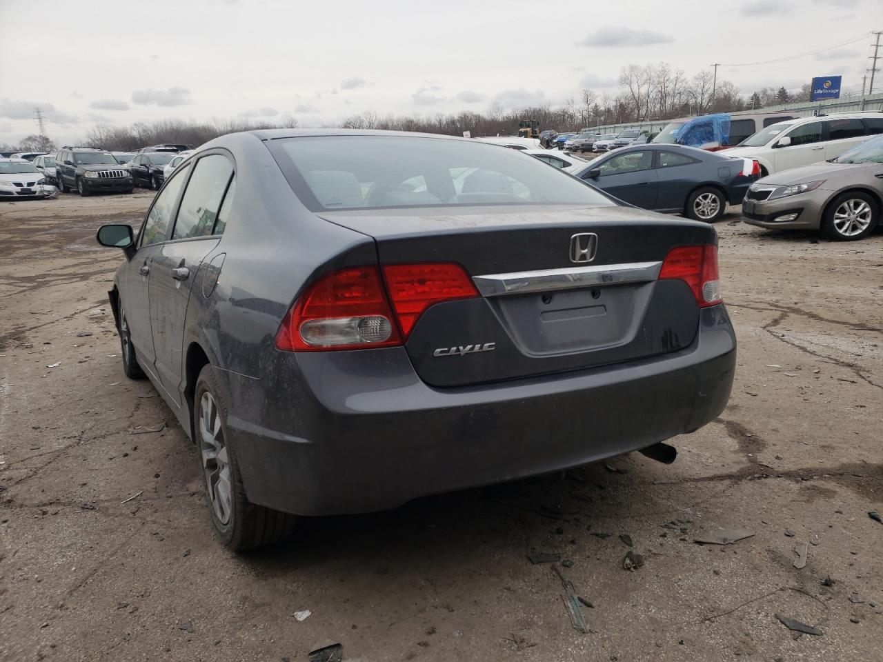 Photo 3 from auction – 2009 HONDA CIVIC EX with VIN 19XFA168X9E018052