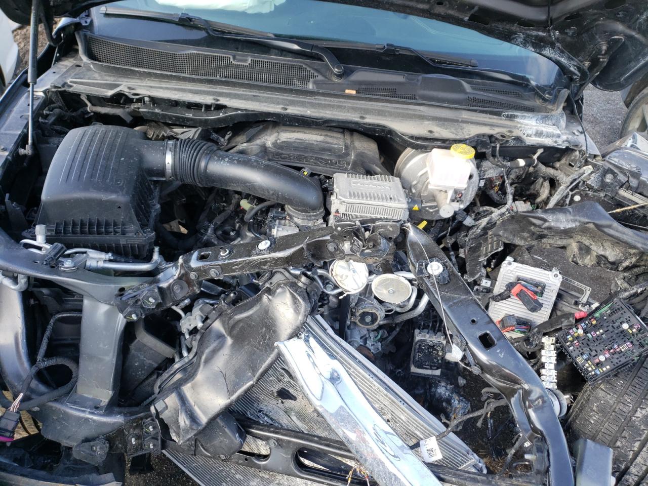 Photo 7 from auction – 2021 RAM 1500 LARAM with VIN 1C6SRFJT9MN666560