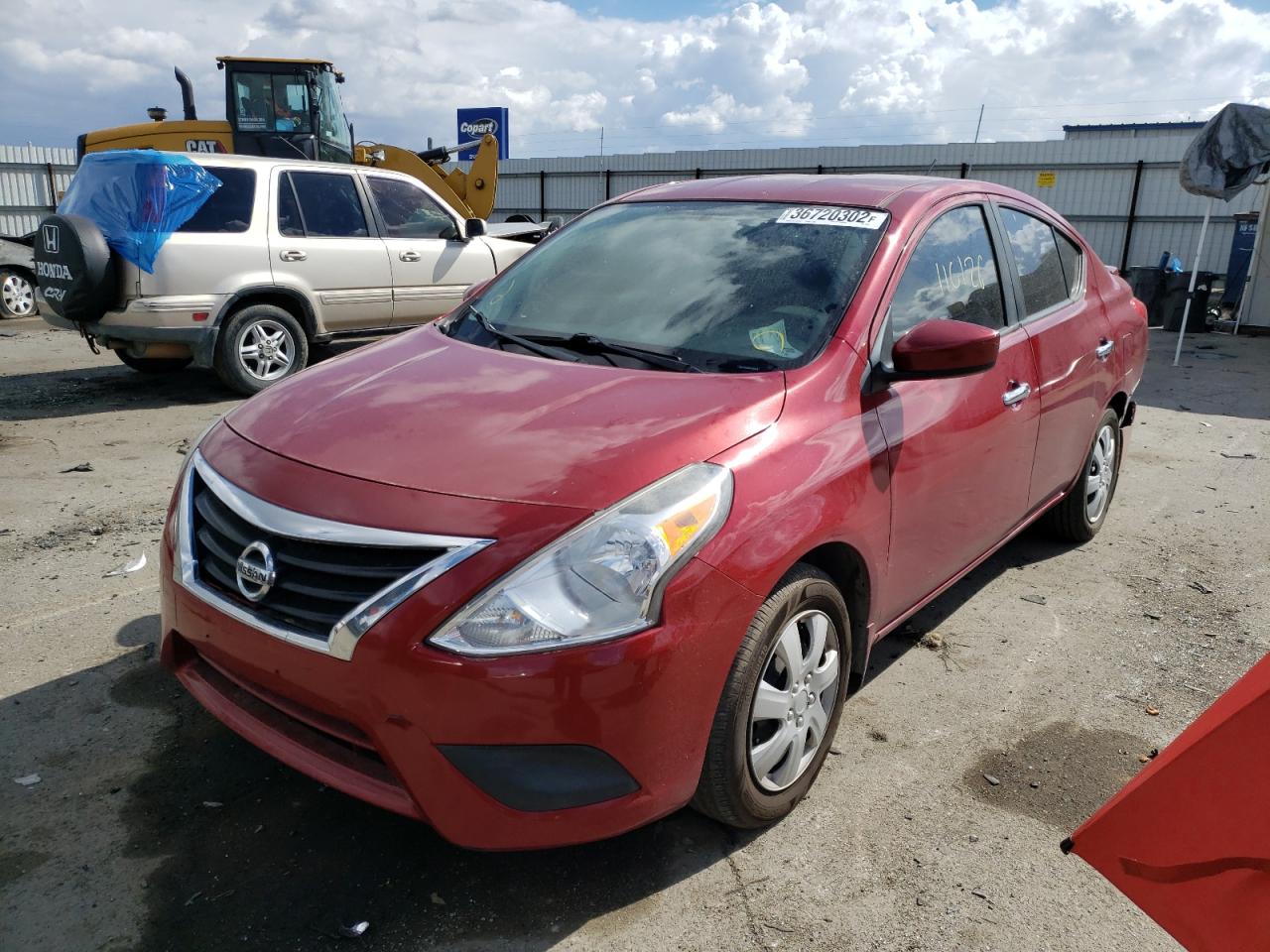 Photo 2 from auction – 2015 NISSAN VERSA S with VIN 3N1CN7AP8FL909928