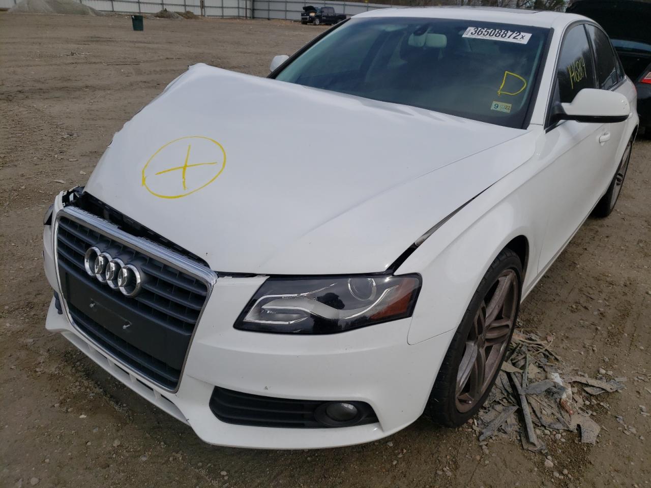 Photo 2 from auction – 2010 AUDI A4 PREMIUM with VIN WAUEFAFL8AN027072