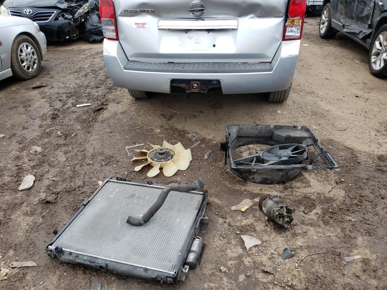 Photo 9 from auction – 2008 NISSAN PATHFINDER with VIN 5N1AR18B18C625941