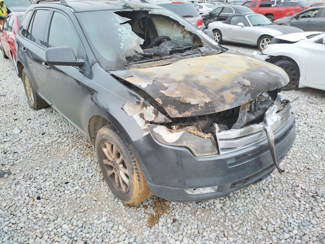 FORD EDGE SEL 2007 with VIN 2FMDK48CX7BB03092 - Photo from auction