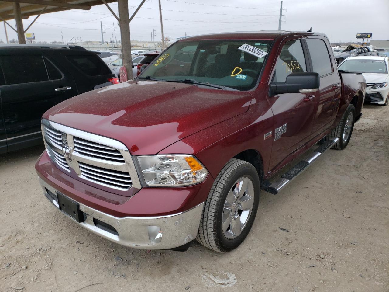 Photo 2 from auction – 2019 RAM 1500 CLASS with VIN 1C6RR6LT8KS573779