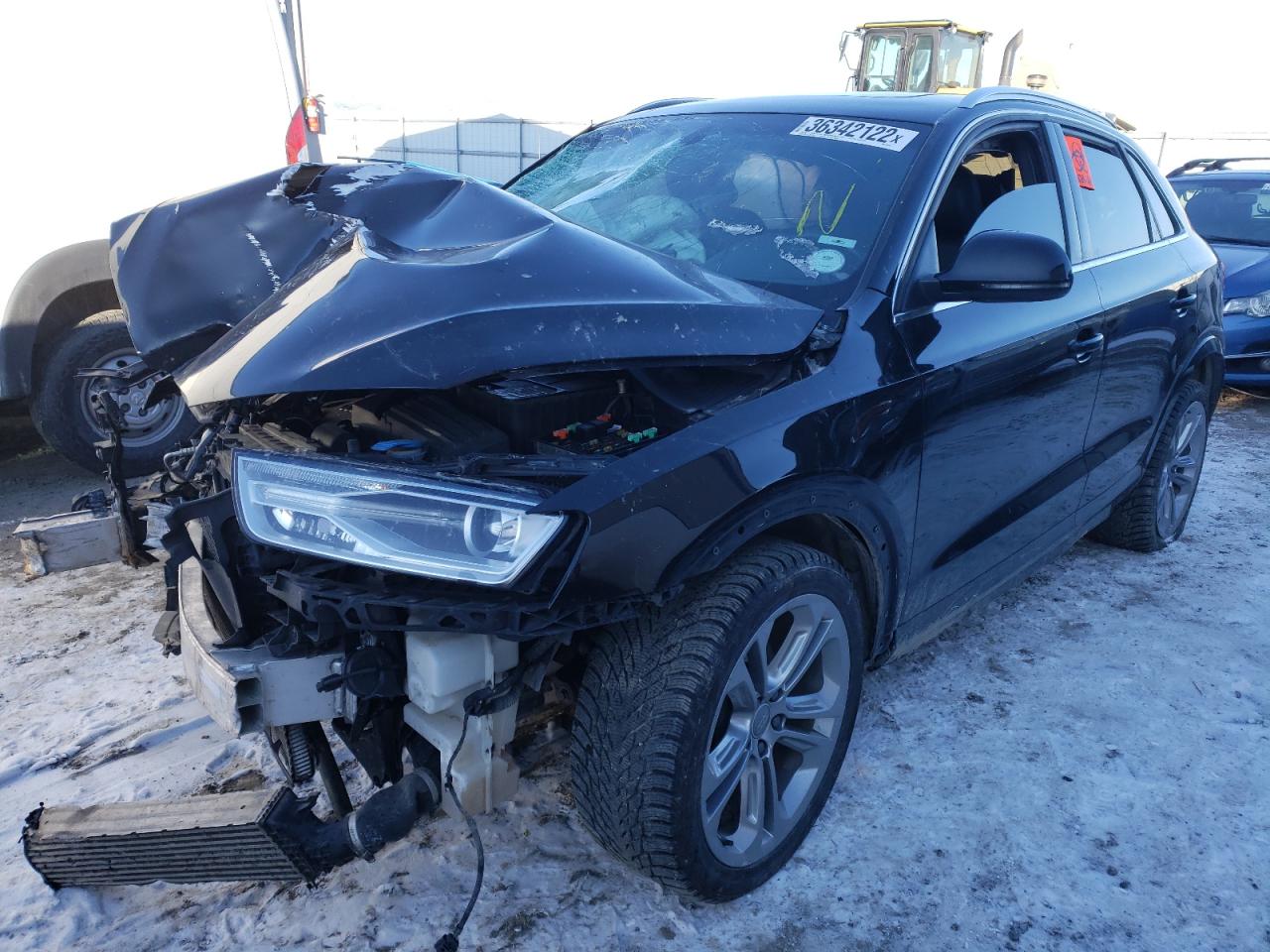 Photo 2 from auction – 2016 AUDI Q3 PREMIUM with VIN WA1EFCFS2GR021219