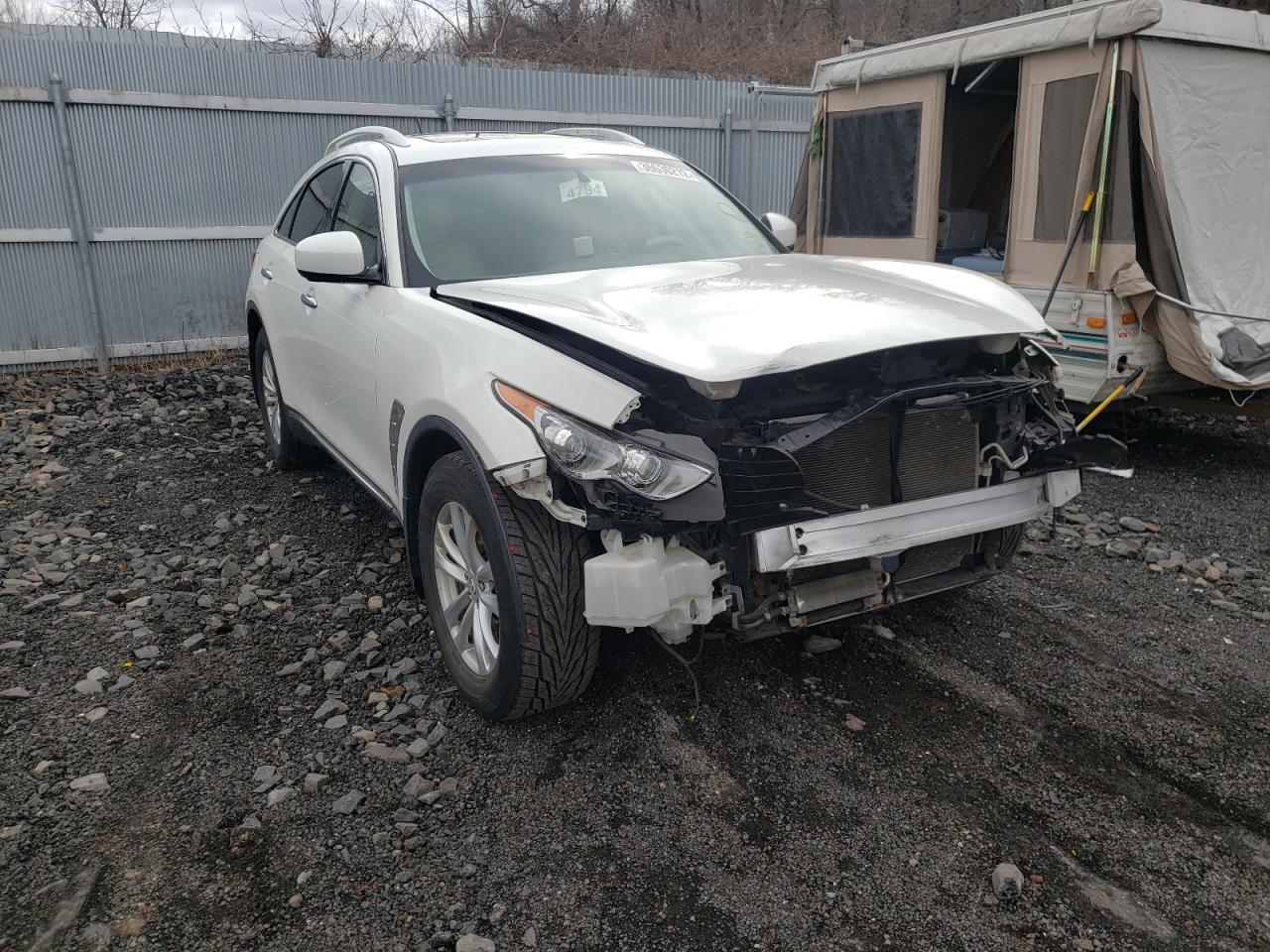 Photo 1 from auction – 2013 INFINITI FX37 with VIN JN8CS1MW0DM171345