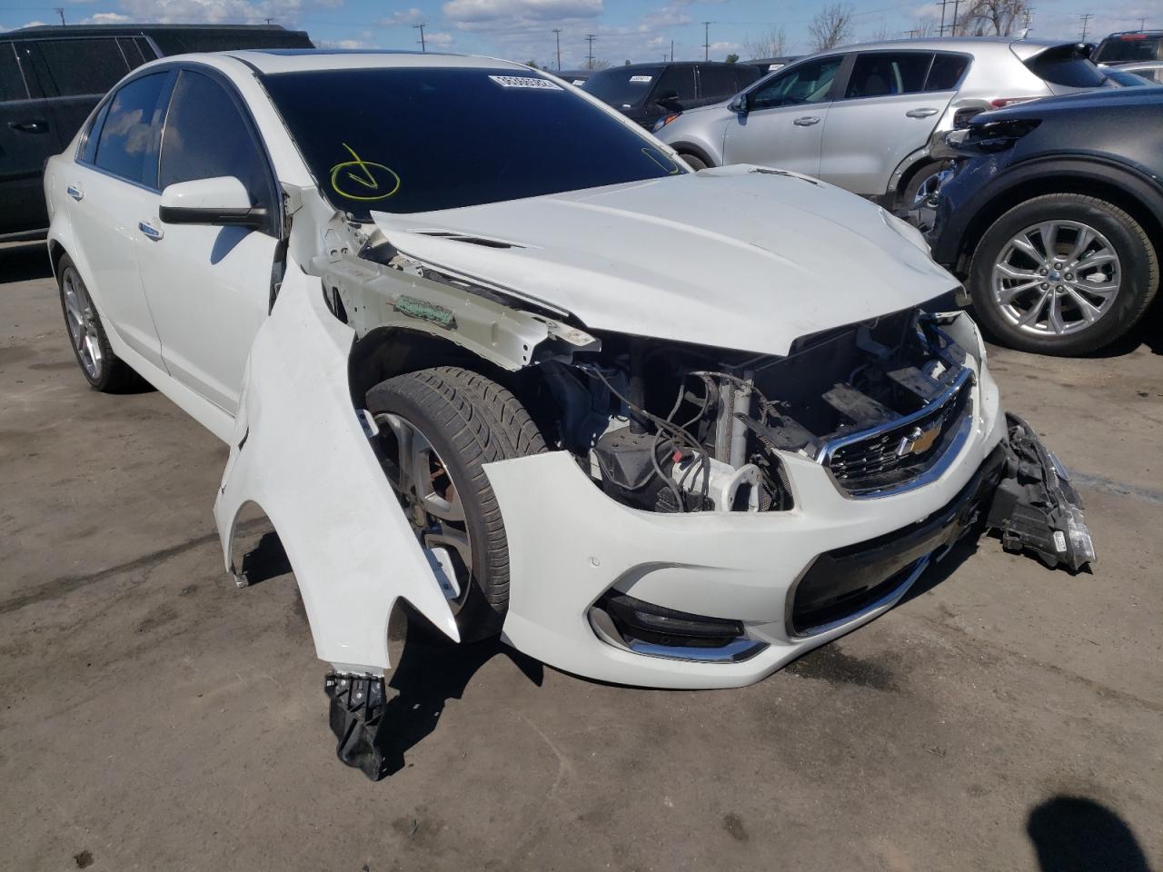 CHEVROLET SS 2017 with VIN 6G3F15RW4HL301539 - Photo from auction