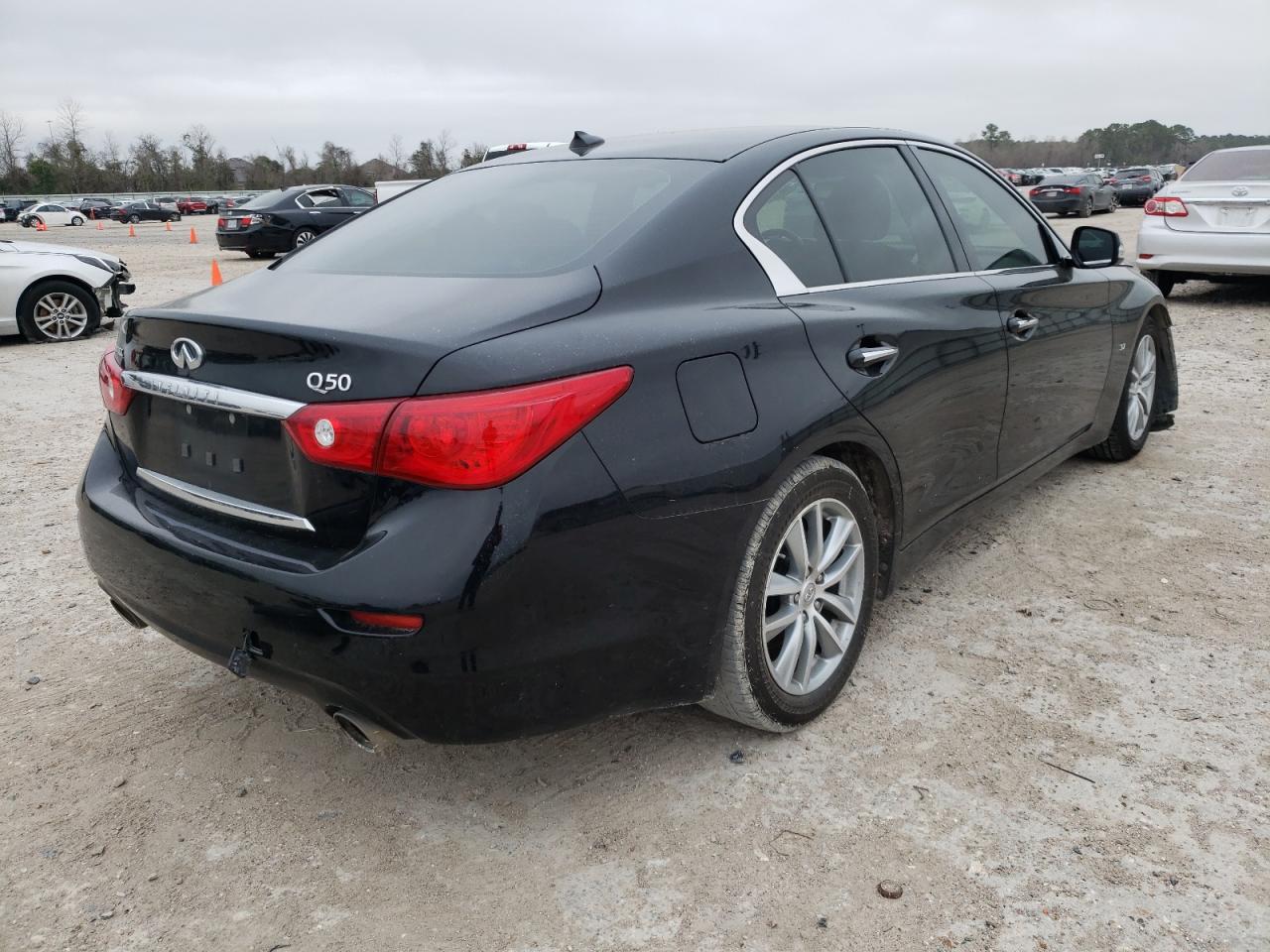 Photo 4 from auction – 2015 INFINITI Q50 BASE with VIN JN1BV7AP8FM342038
