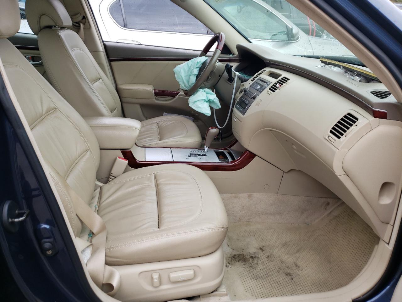 Photo 5 from auction – 2007 HYUNDAI AZERA SE with VIN KMHFC46F27A159669