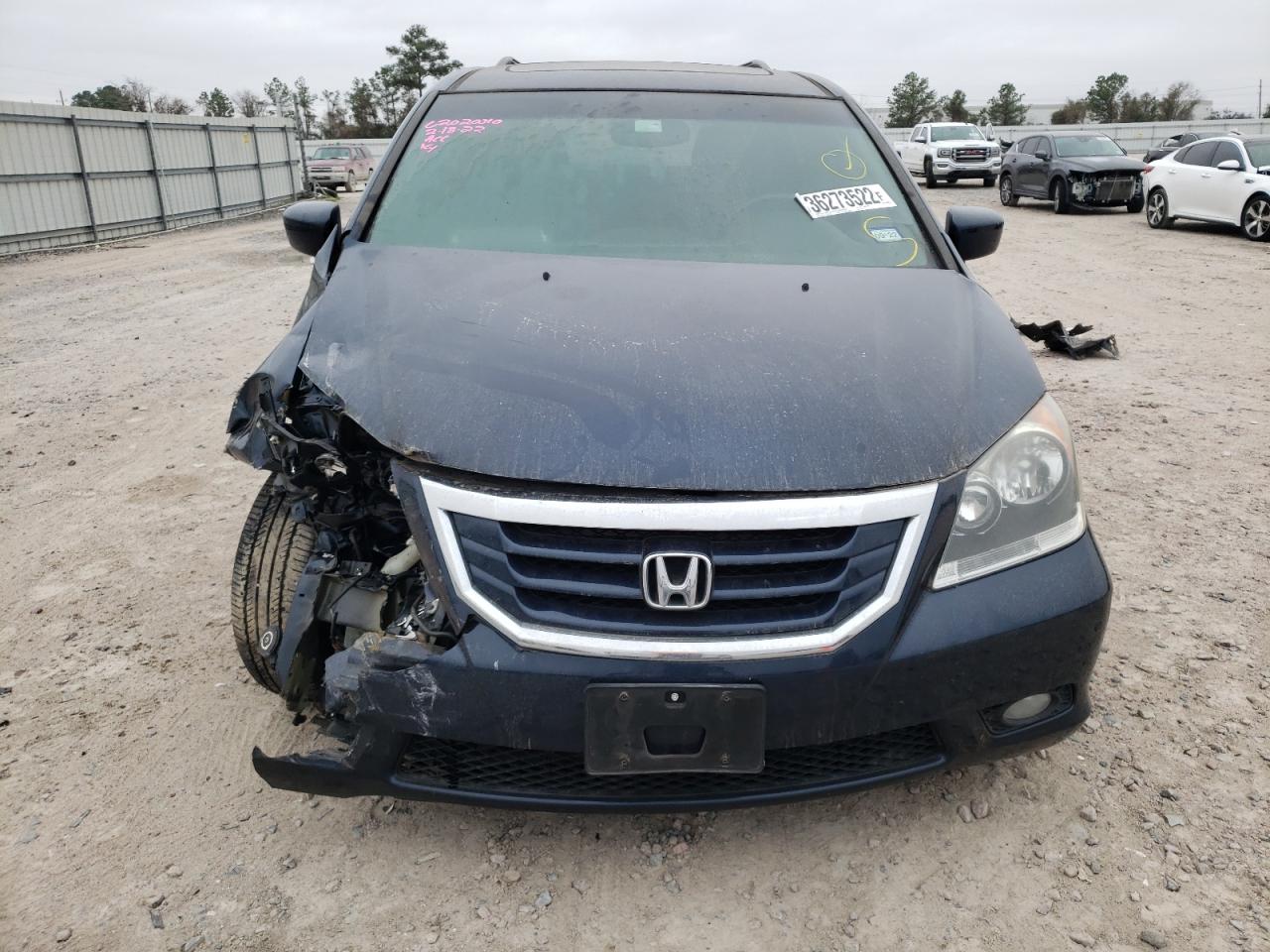 Photo 9 from auction – 2010 HONDA ODYSSEY TO with VIN 5FNRL3H91AB105751