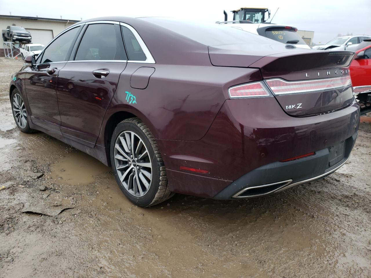 Photo 3 from auction – 2017 LINCOLN MKZ SELECT with VIN 3LN6L5D91HR648221