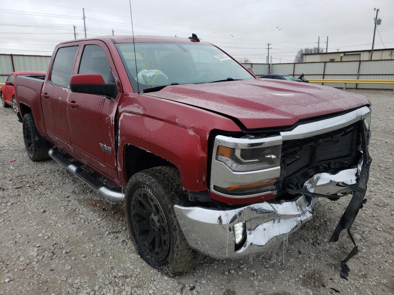 CHEVROLET SILVERADO 2018 with VIN 3GCPCREC6JG265189 - Photo from auction