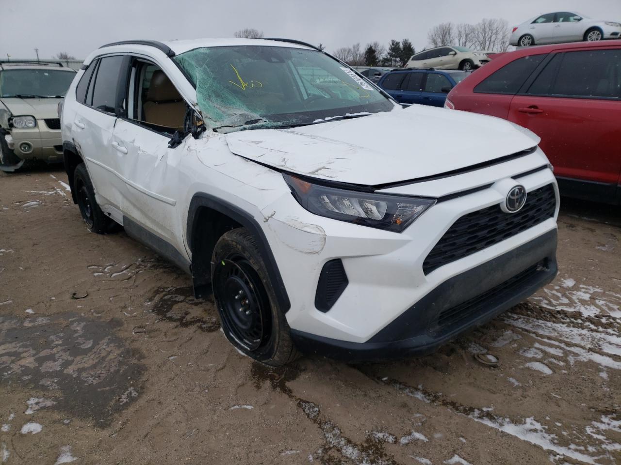 TOYOTA RAV4 LE 2021 with VIN 2T3G1RFV8MC241536 - Photo from auction