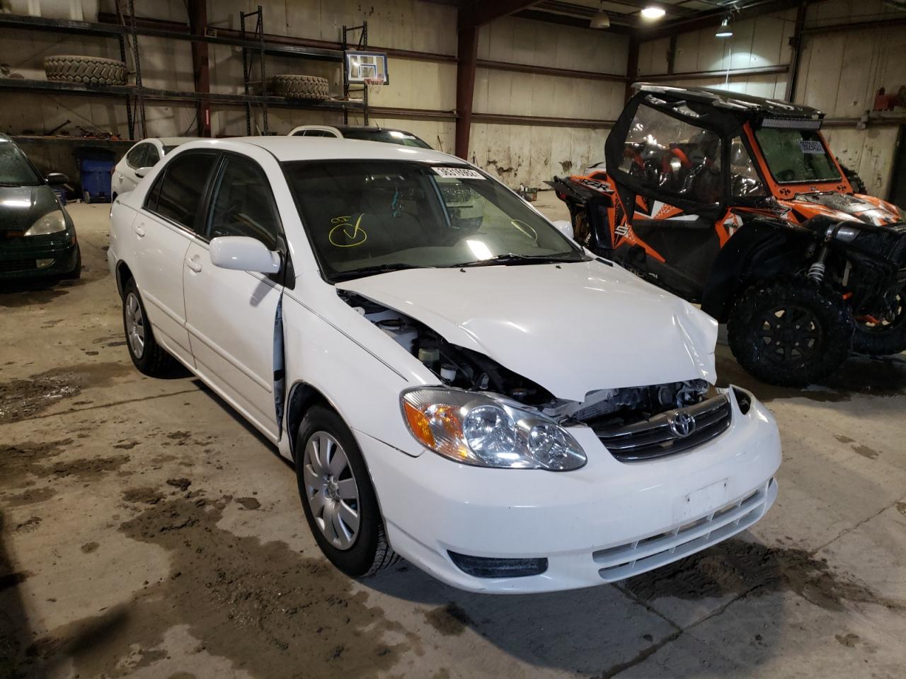TOYOTA COROLLA LE 2003 with VIN 1NXBR32EX3Z008852 - Photo from auction