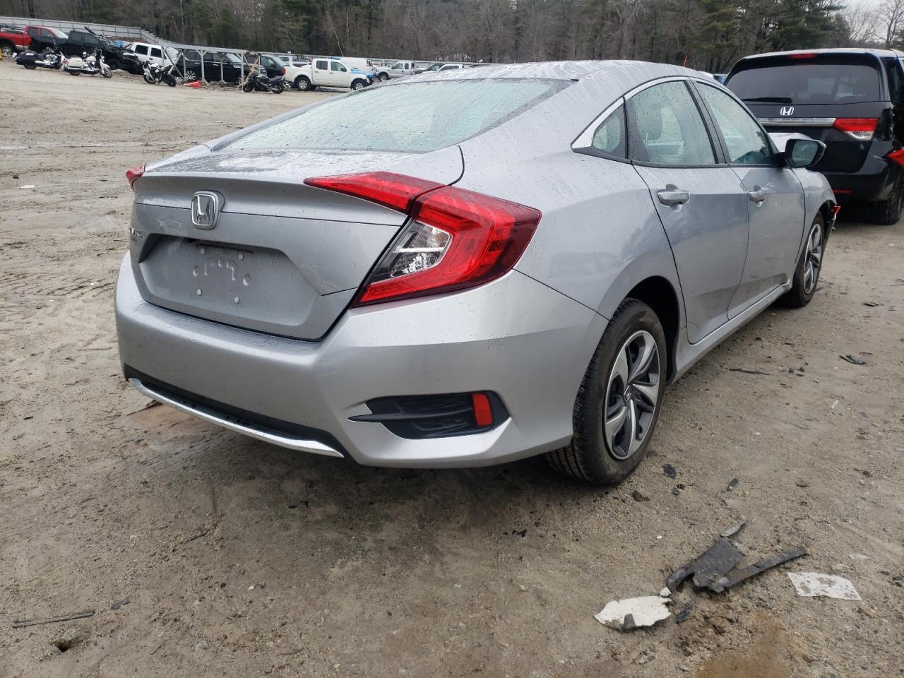 Photo 4 from auction – 2019 HONDA CIVIC LX with VIN 2HGFC2F67KH513321