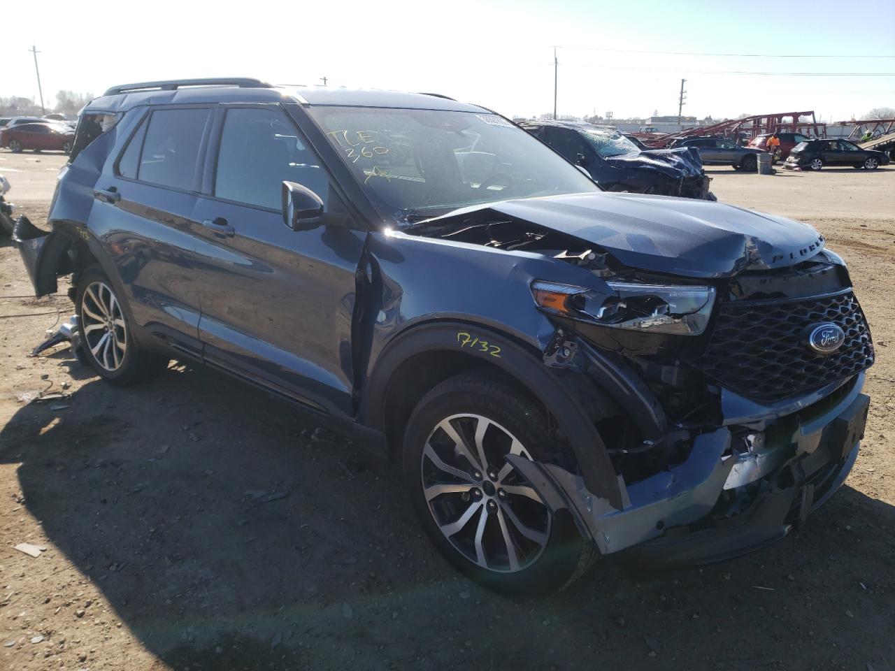 Photo 1 from auction – 2020 FORD EXPLORER S with VIN 1FM5K8GC0LGB53368