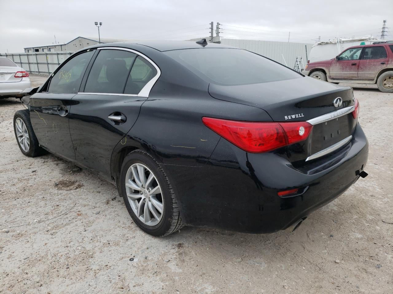 Photo 3 from auction – 2015 INFINITI Q50 BASE with VIN JN1BV7AP8FM342038