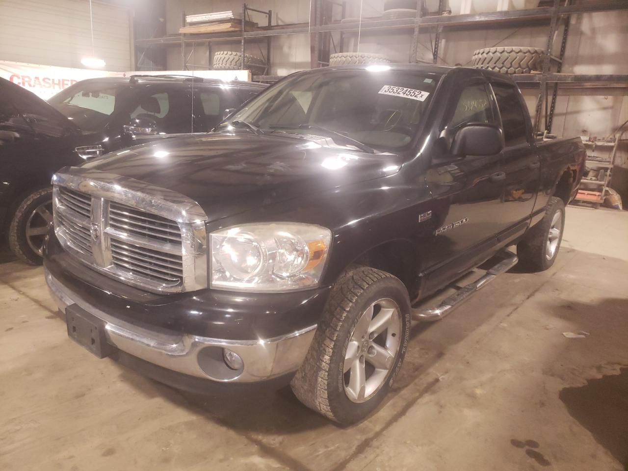 Photo 2 from auction – 2007 DODGE RAM 1500 S with VIN 1D7HU182X7S120640