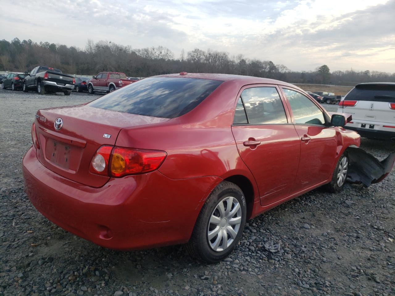 Photo 4 from auction – 2009 TOYOTA COROLLA BA with VIN 1NXBU40E39Z160973