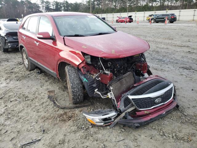 KIA SORENTO LX 2014 with VIN 5XYKT3A63EG463773 - Photo from auction
