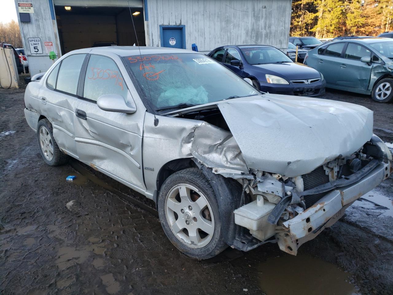 NISSAN SENTRA 2005 with VIN 3N1CB51A25L486321 - Photo from auction