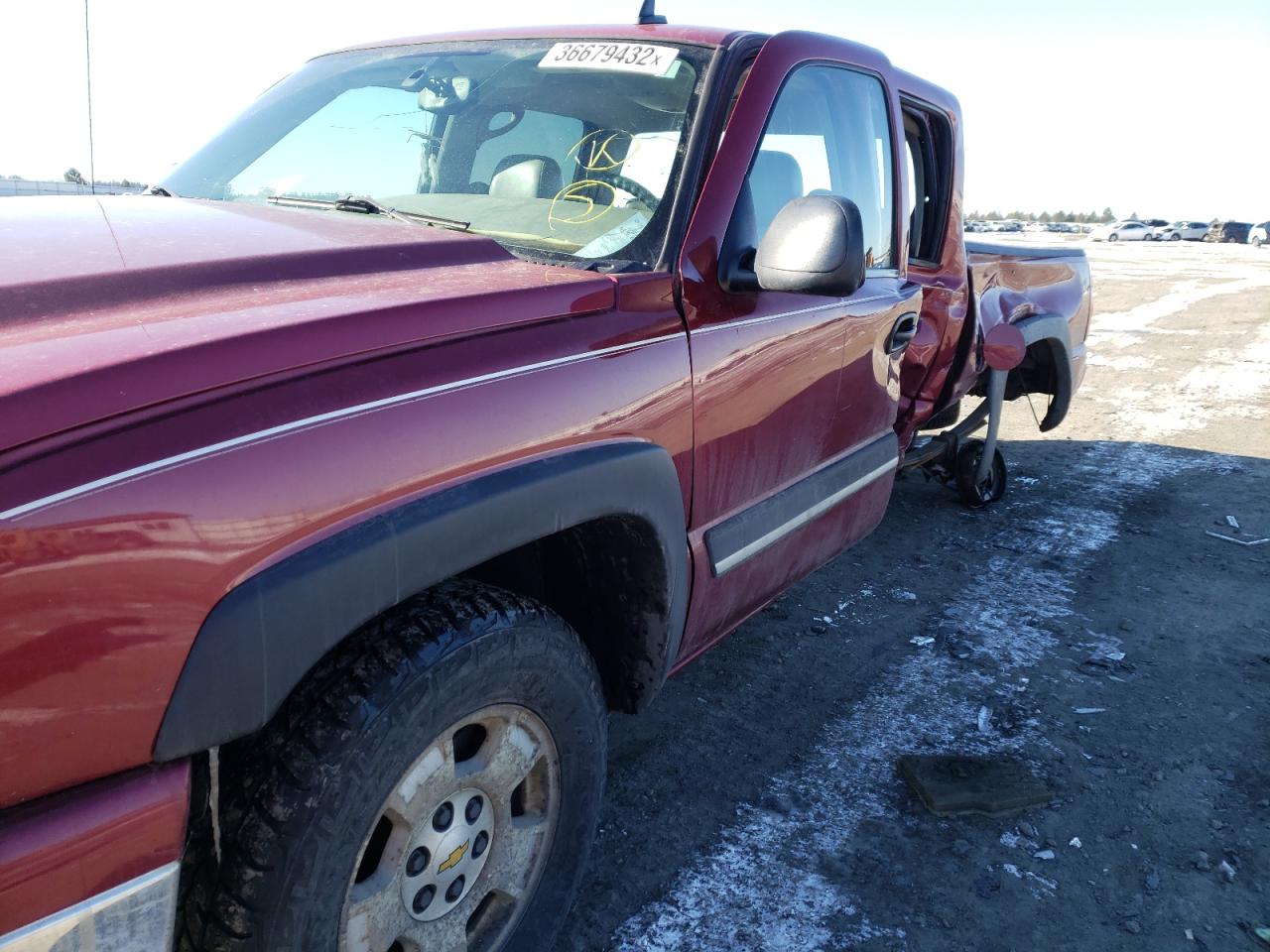 Photo 9 from auction – 2007 CHEVROLET SILVERADO with VIN 2GCEK13Z871159492