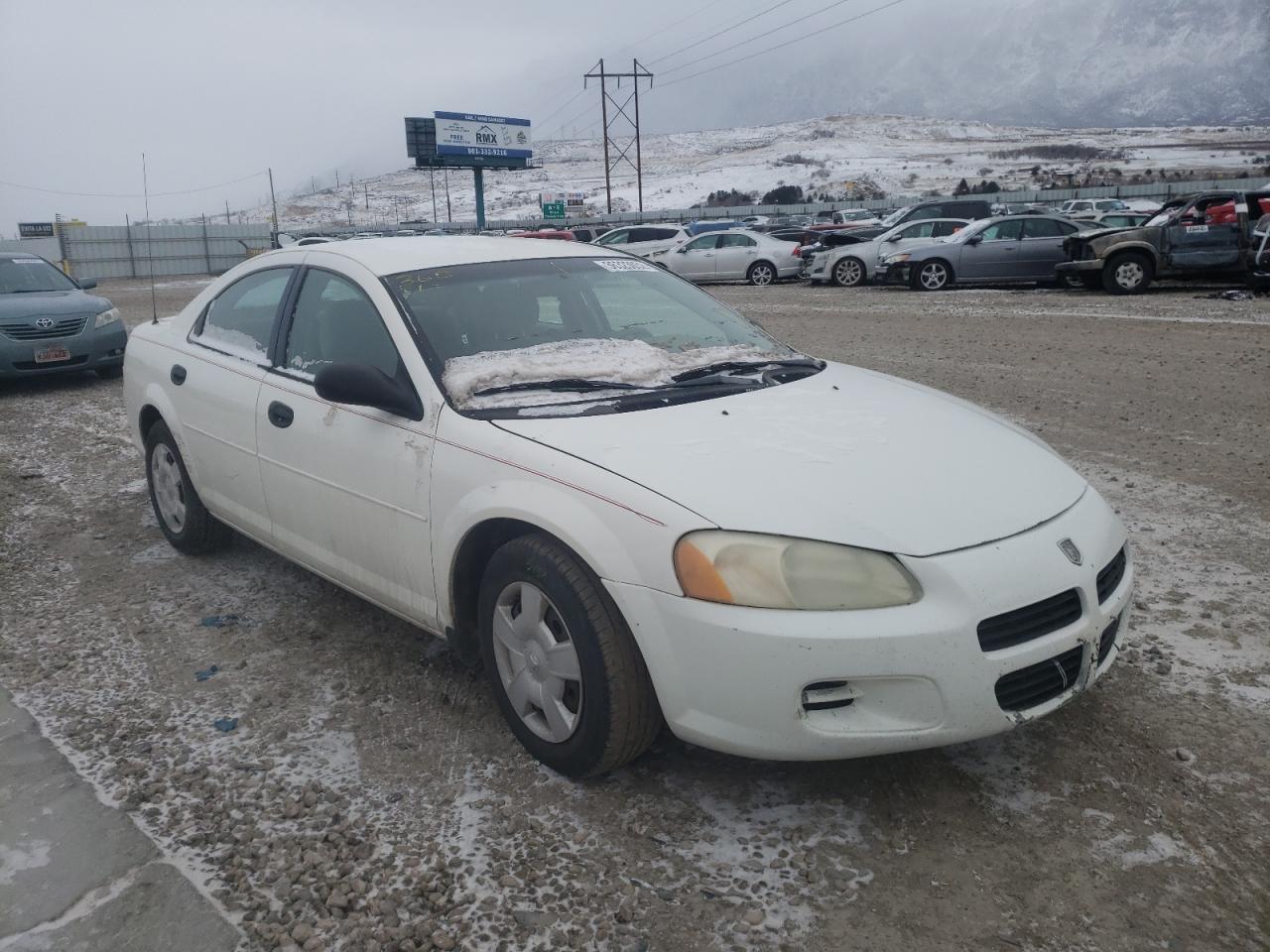 DODGE STRATUS SE 2003 with VIN 1B3EL36T23N593840 - Photo from auction