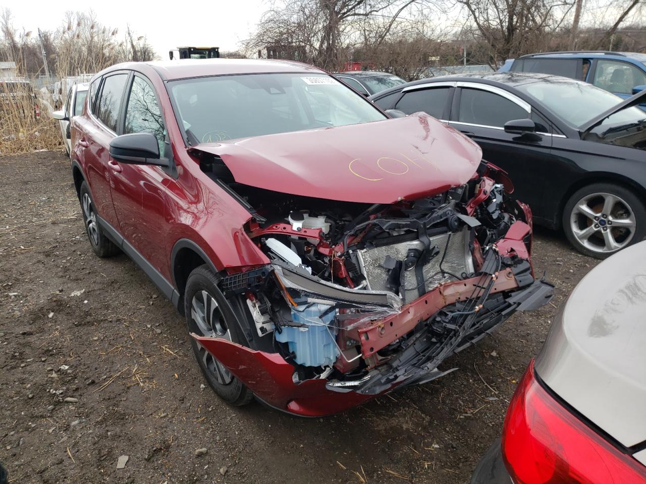 Photo 1 from auction – 2018 TOYOTA RAV4 LE with VIN 2T3BFREV9JW813690