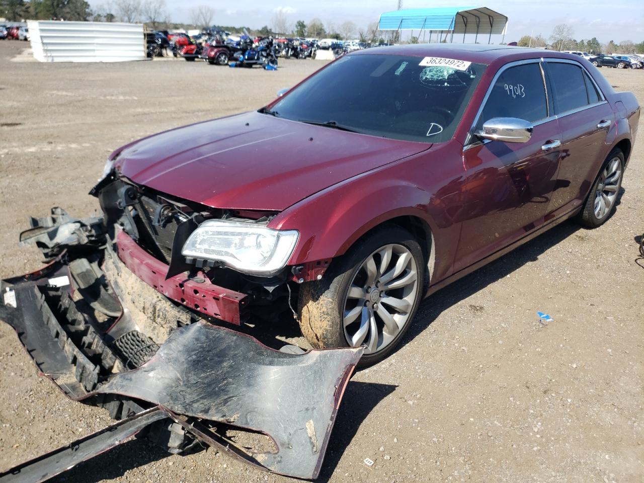 Photo 2 from auction – 2019 CHRYSLER 300 LIMITE with VIN 2C3CCAEG3KH559934