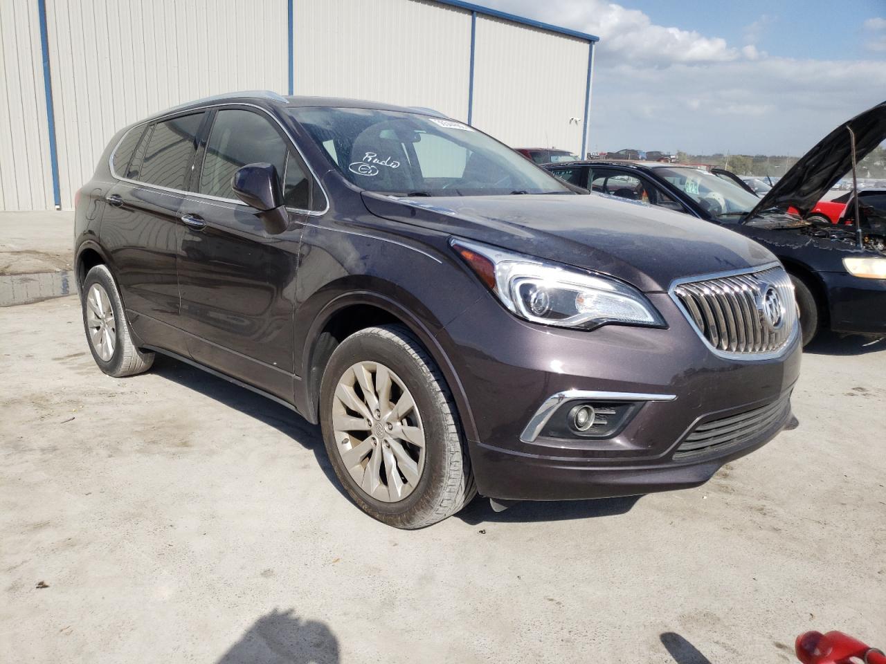 BUICK ENVISION E 2017 with VIN LRBFXBSA5HD063198 - Photo from auction