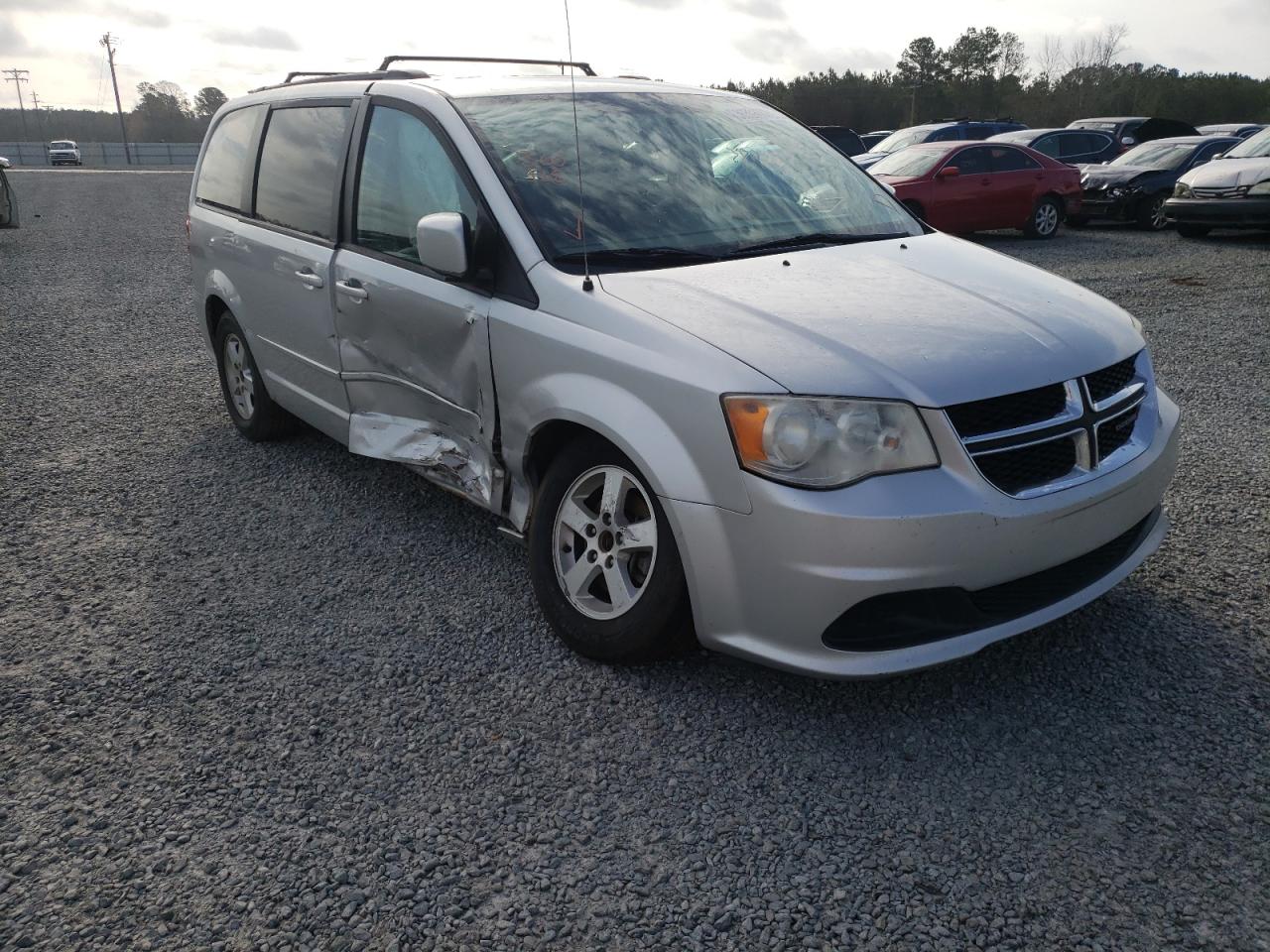 DODGE GRAND CARA 2012 with VIN 2C4RDGCG3CR334109 - Photo from auction