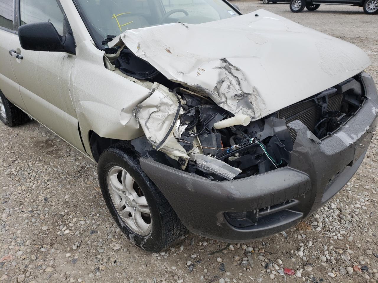 Photo 9 from auction – 2007 KIA SPORTAGE E with VIN KNDJF723X77437461