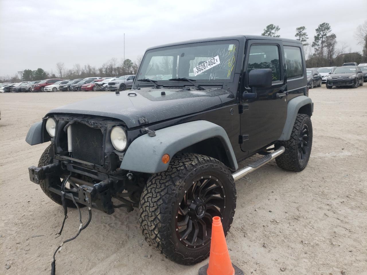 Photo 2 from auction – 2010 JEEP WRANGLER S with VIN 1J4AA2D17AL181494