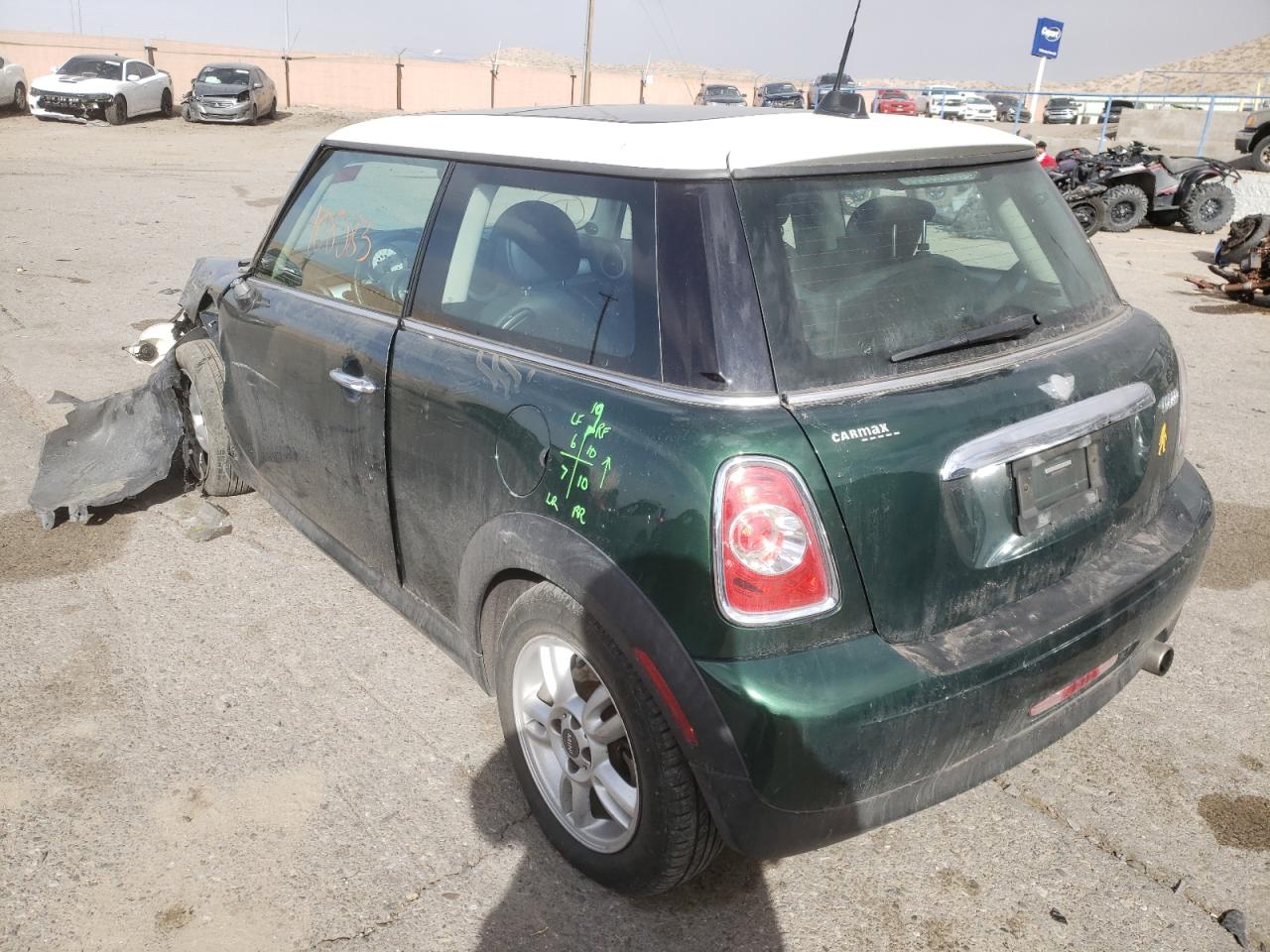 Photo 3 from auction – 2011 MINI COOPER with VIN WMWSU3C53BT251924