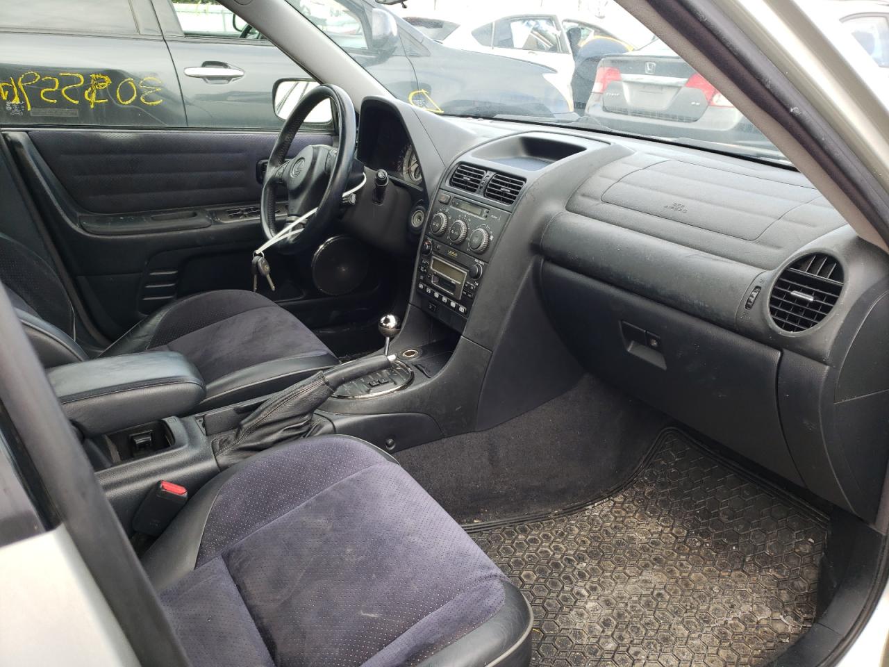 Photo 5 from auction – 2003 LEXUS IS 300 with VIN JTHBD192630068099