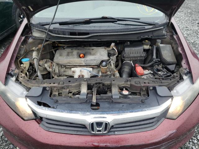 Photo 2 from auction – 2012 HONDA CIVIC LX with VIN 2HGFB2E4XCH051101