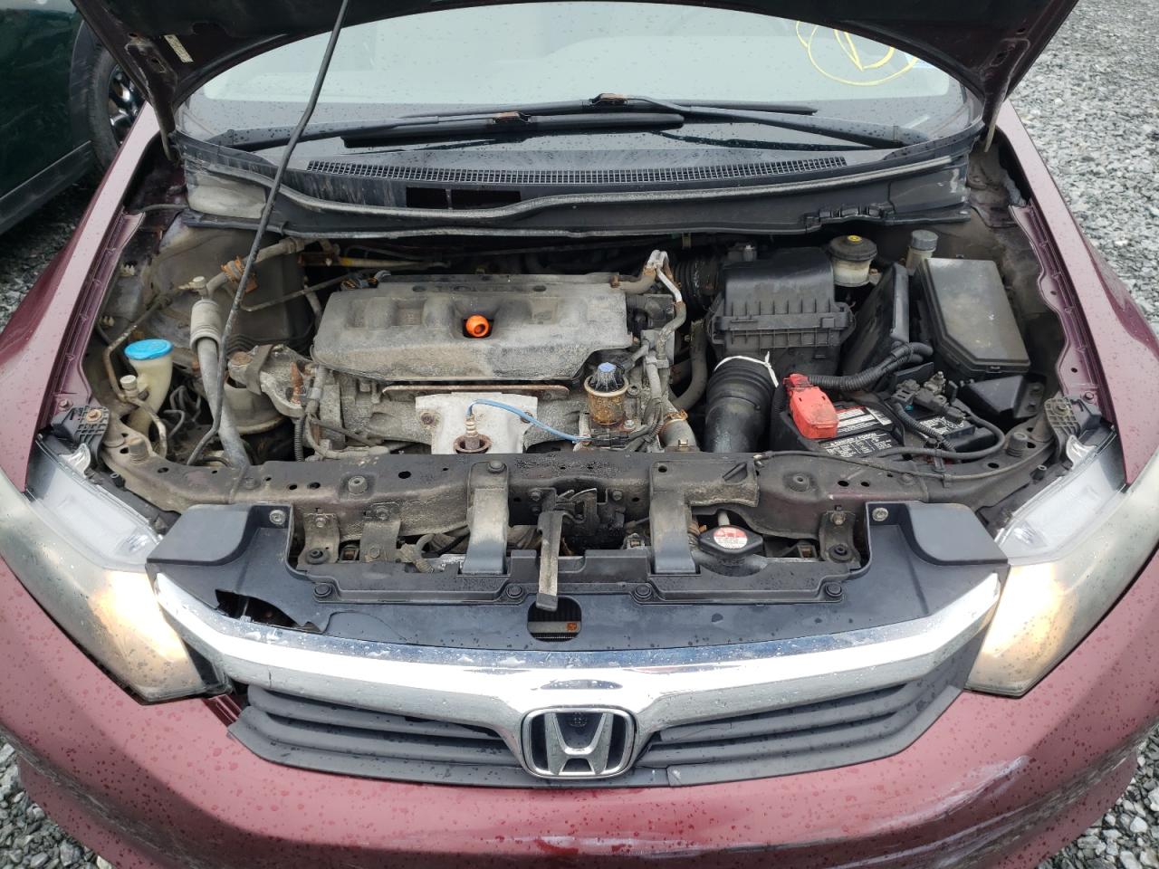 Photo 12 from auction – 2012 HONDA CIVIC LX with VIN 2HGFB2E4XCH051101