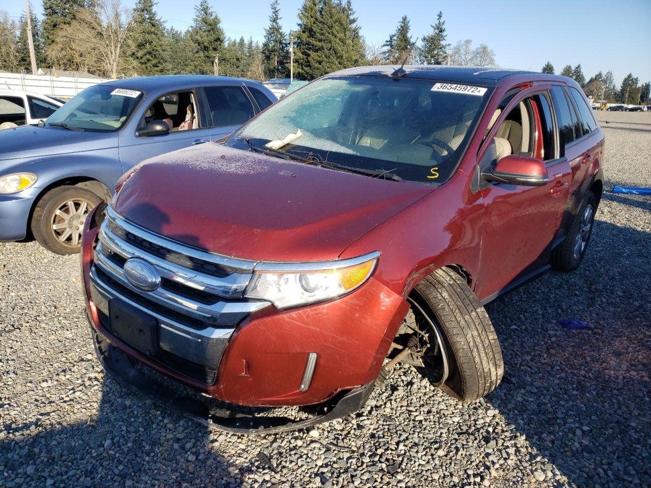 Photo 15 from auction – 2014 FORD EDGE SEL with VIN 2FMDK4JC8EBA07596