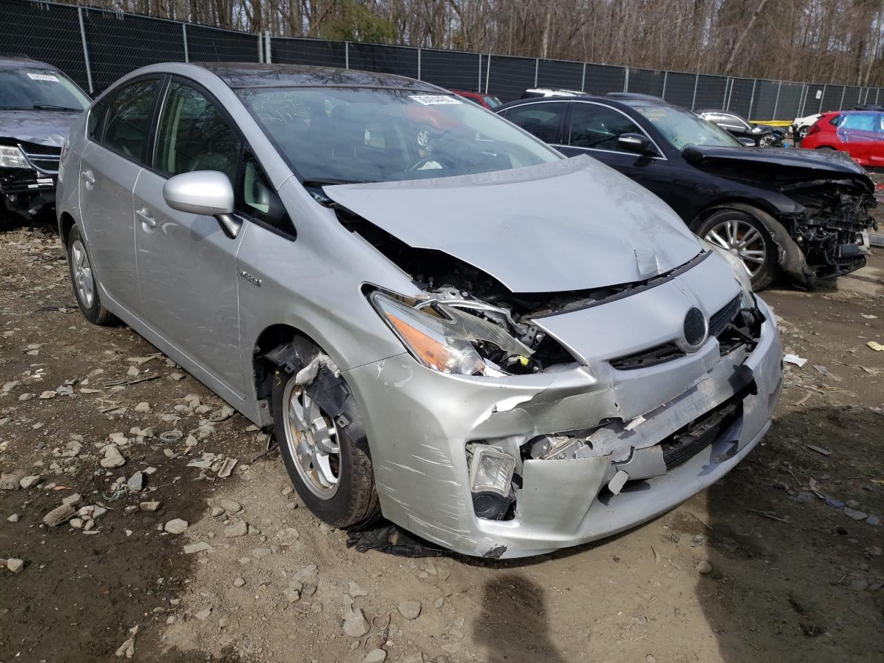 TOYOTA PRIUS 2011 with VIN JTDKN3DUXB0320390 - Photo from auction