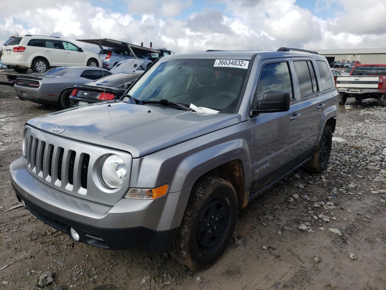 Photo 2 from auction – 2017 JEEP PATRIOT SP with VIN 1C4NJPBB6HD141573