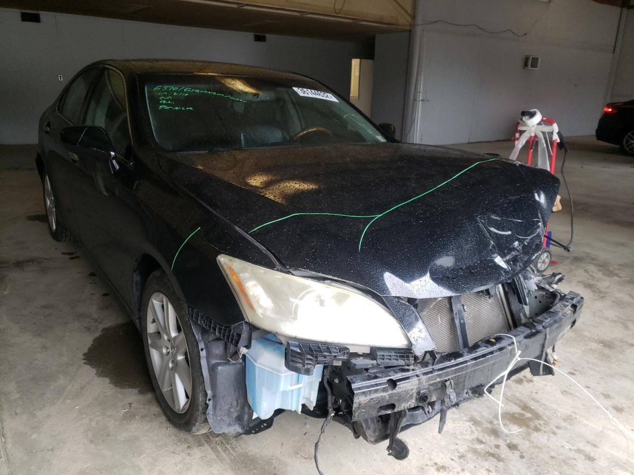 LEXUS ES 350 2009 with VIN JTHBJ46GX92316684 - Photo from auction