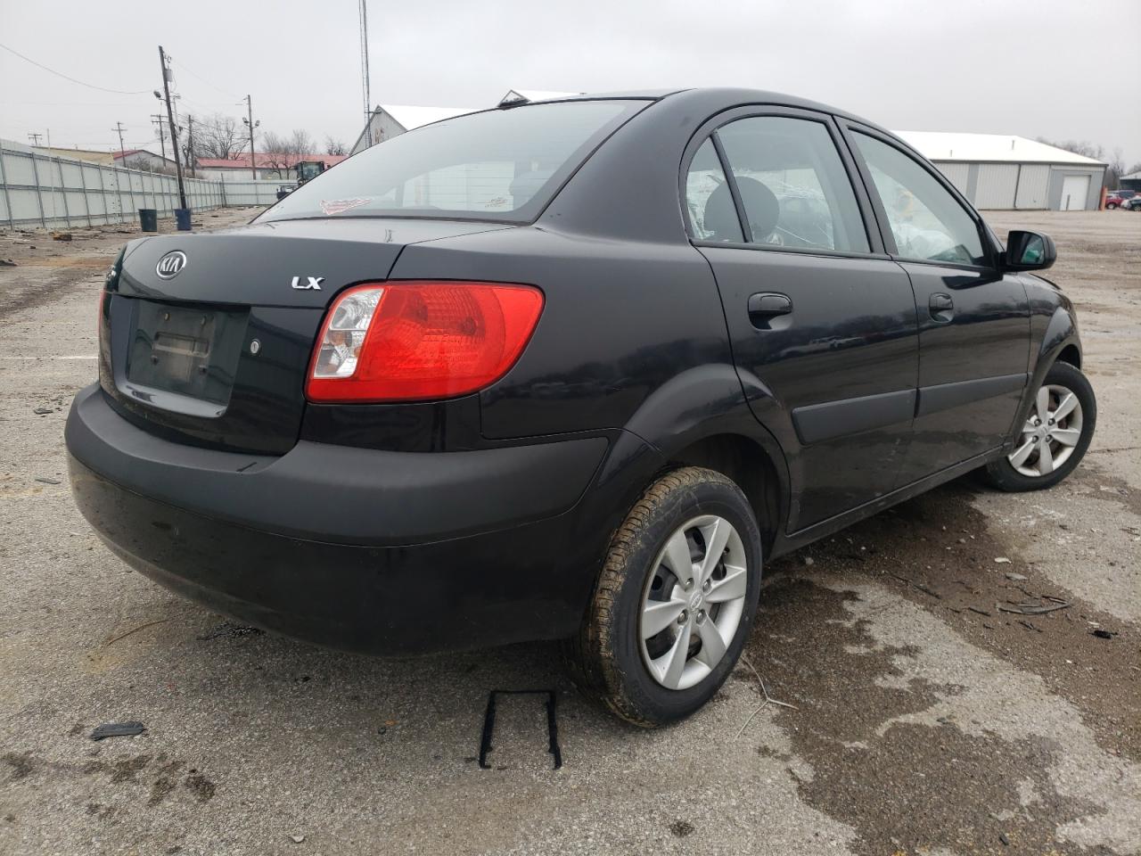 Photo 4 from auction – 2009 KIA RIO BASE with VIN KNADE223796551894