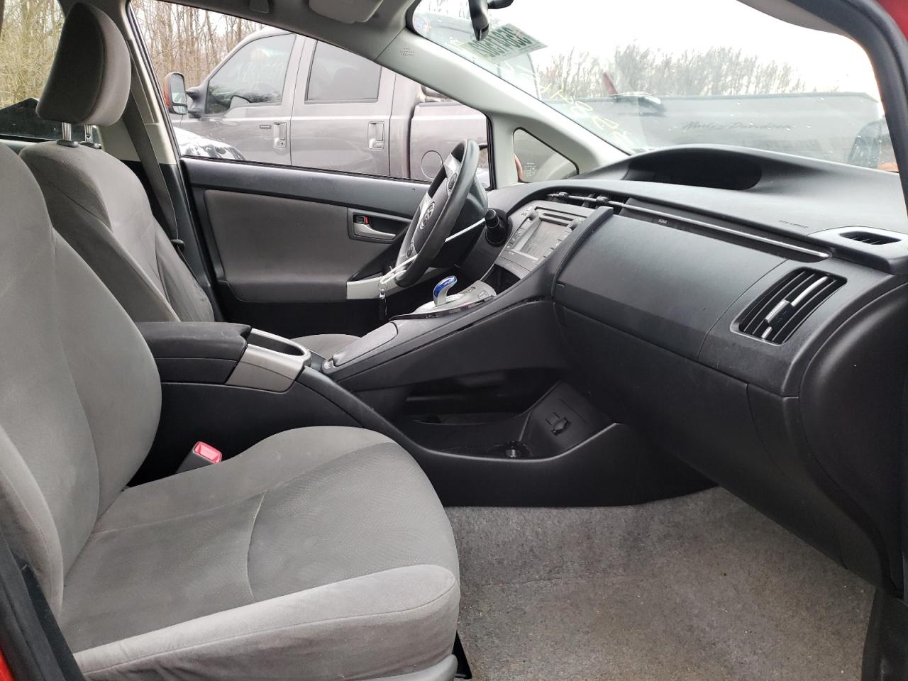 Photo 5 from auction – 2012 TOYOTA PRIUS with VIN JTDKN3DU3C1543754