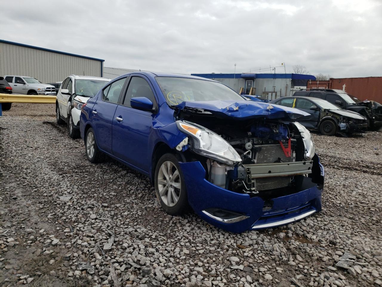 NISSAN VERSA S 2017 with VIN 3N1CN7AP7HL825604 - Photo from auction