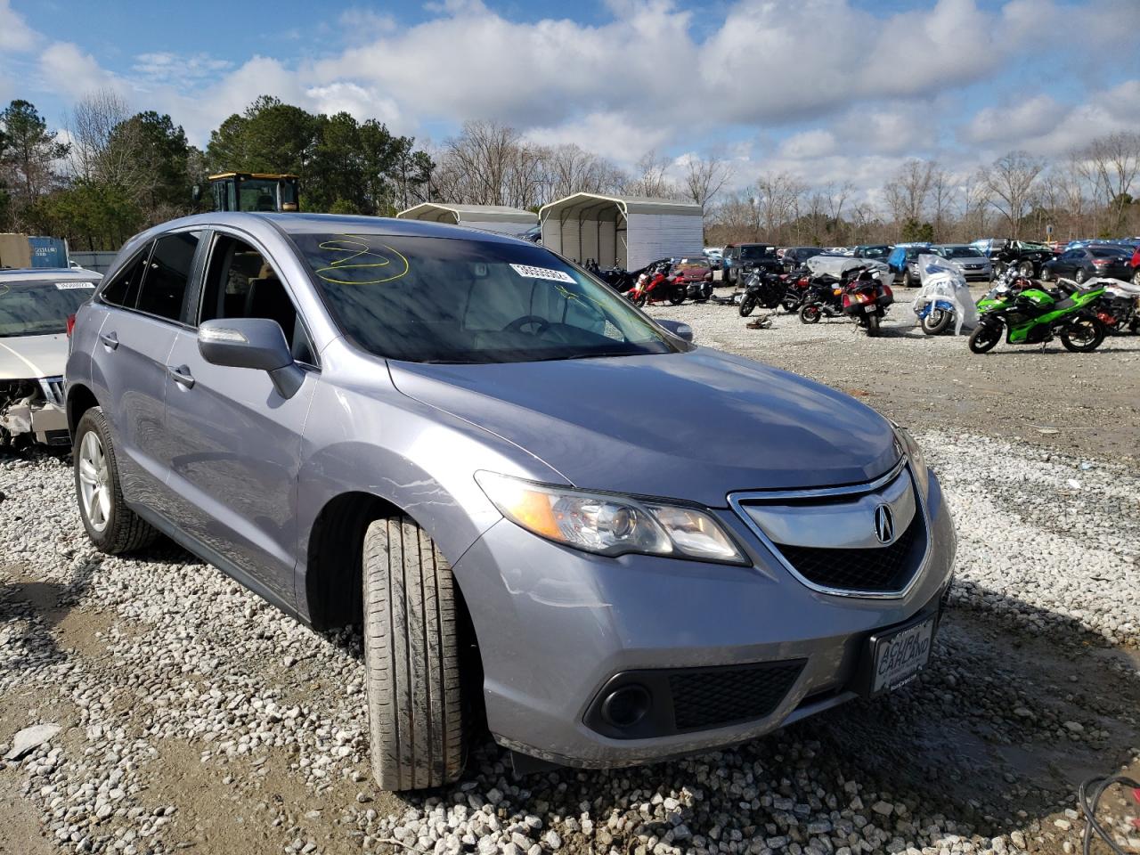 ACURA RDX 2014 with VIN 5J8TB3H37EL017750 - Photo from auction