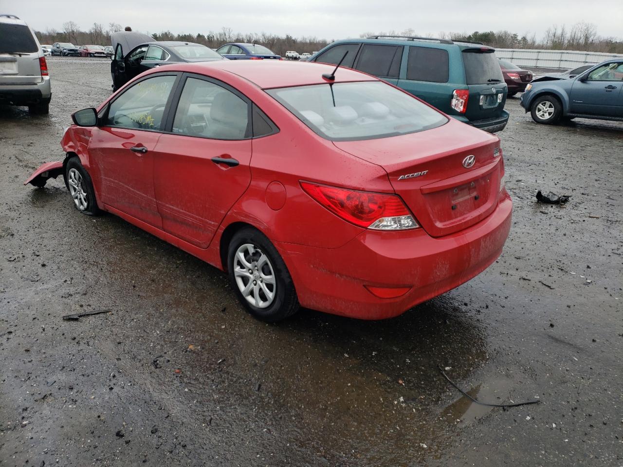 Photo 3 from auction – 2012 HYUNDAI ACCENT GLS with VIN KMHCT4AE2CU039686