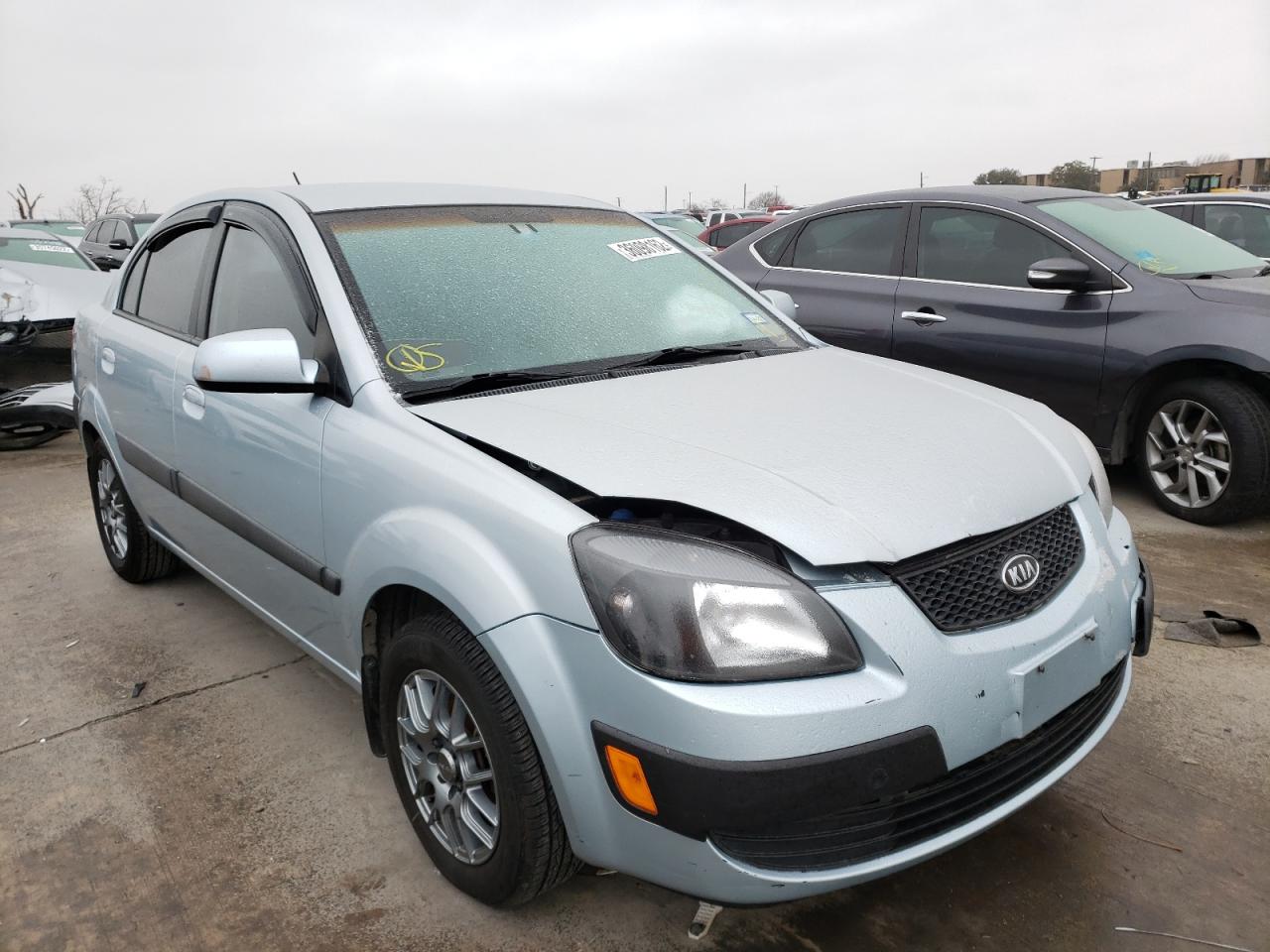 KIA RIO 2006 with VIN KNADE123566172947 - Photo from auction