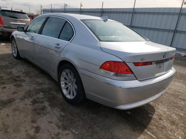 Photo 5 from auction – 2003 BMW 745 with VIN WBAGN63463DS43565